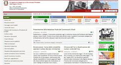 Desktop Screenshot of commissarioperlaricostruzione.it